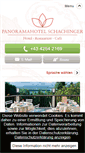 Mobile Screenshot of panoramahotel-schachinger.at